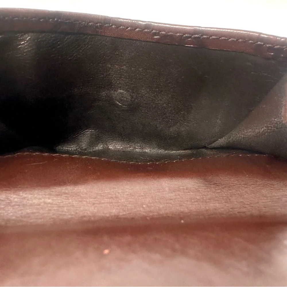 Gucci Brown Guccissima Embossed leather wallet authentic good condition (Guc-2) - Picture 12 of 15